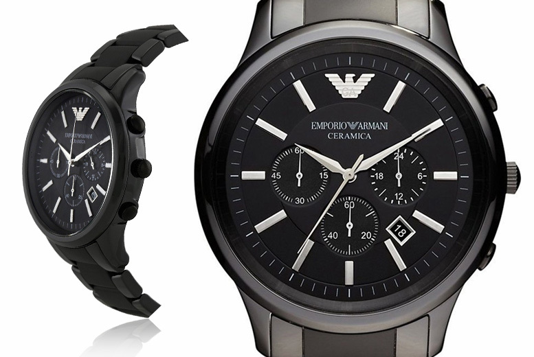 €159 instead of €571.18 (from Ticara Watches) for a men’s Emporio Armani AR1451 chronograph watch - save 72%