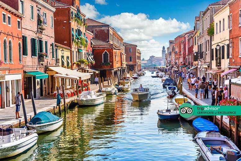 From £99pp (from Crystal Travel) for a two-night 4* Venice break with breakfast, sightseeing tour and return flights, or from £129pp for three nights - save up to 24%
