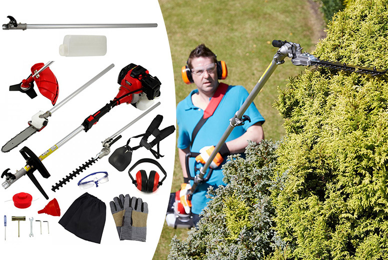 €149 instead of €387.78 (from Monster Shop) for a 5-in-1 52cc petrol garden multi-tool - save 62%