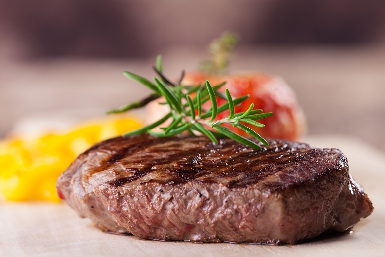 From £24 for a rib-eye steak dining for two people with a glass of wine each, or from £46 for four people - upgrade to include a bottle of wine instead and save up to a scrumptious 55%