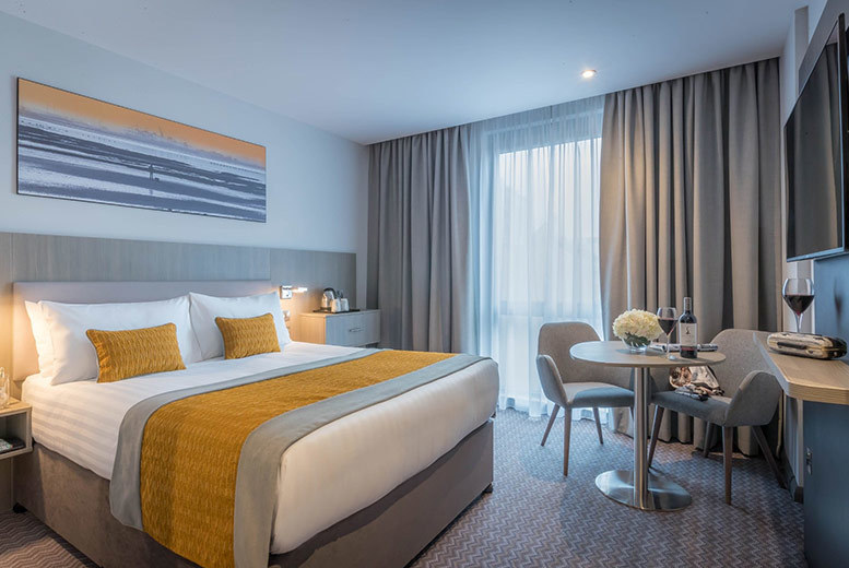 €109 (at Maldron Hotel Belfast City) for an overnight stay for two people with a full Irish breakfast, evening main course and side each, early check-in and late check-out, or €125 to include a house cocktail each - save up to 55%