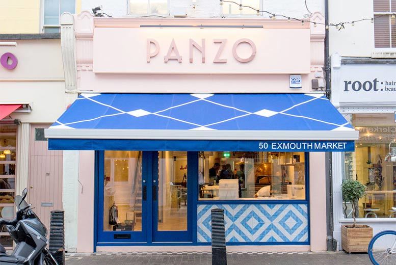 £29 instead of up to £57.85 for a two-course meal for two people with a bottle of Prosecco or wine to share at Panzo Pizza, Clerkenwell - save up to 50%