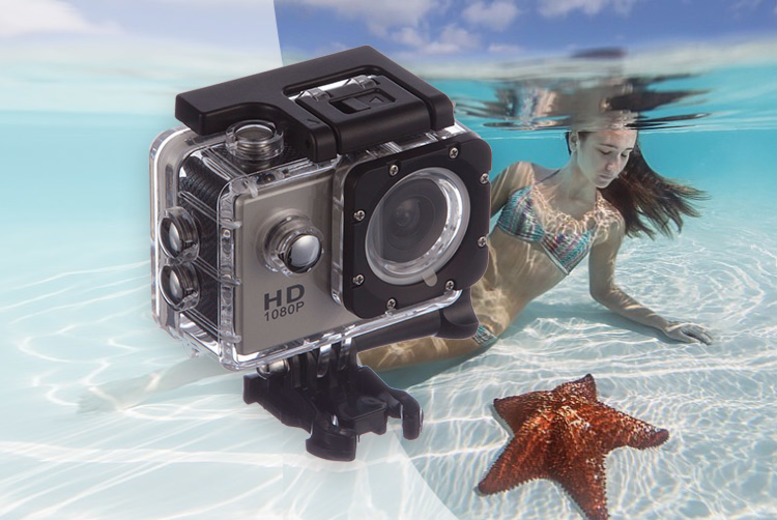 £12.99 instead of £19.99 for a sports waterproof camera from Spot Promotions - save 35%