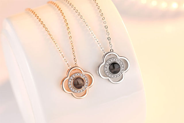 100 languages i love you necklace uk