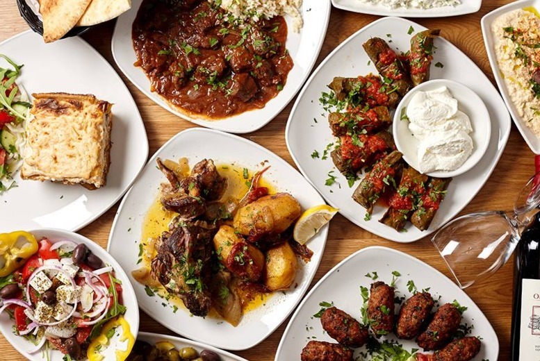 £22.95 instead of up to £72.45 for a three-course Cypriot meal for two with a glass of wine each from Pure Cyrpus, Finsbury Park - save up to 68%