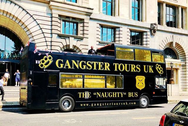 the gangster bus tour london