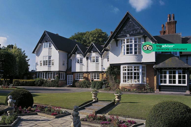 From £69 (at Mere Court Hotel) for an overnight 4* Cheshire stay for two people with breakfast and a glass of Prosecco each, or from £99 to include dining - save up to 58%