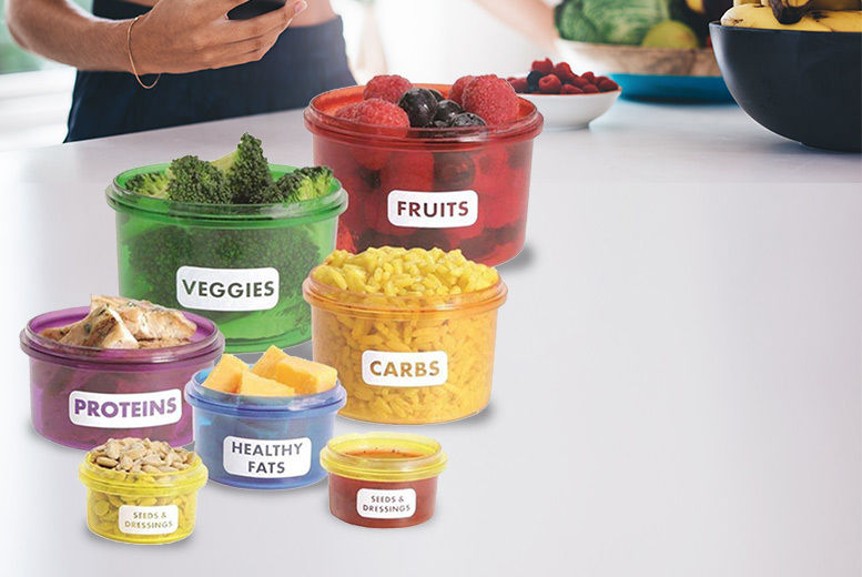 £6 instead of £29.99 for a 14-piece portion control set from London Exchain Store - save 80%