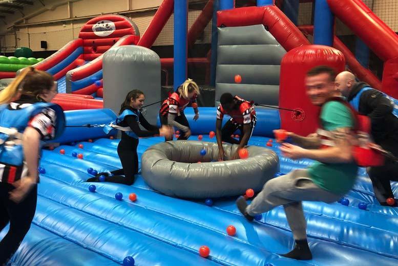 £6 instead of £10 for 60-minute entry for one person, £9 for 90-minute entry, or £11 for 120-minute entry at Inflatable Zone Birmingham - have a blast in the Midland's first inflatable theme park and save up to 40%