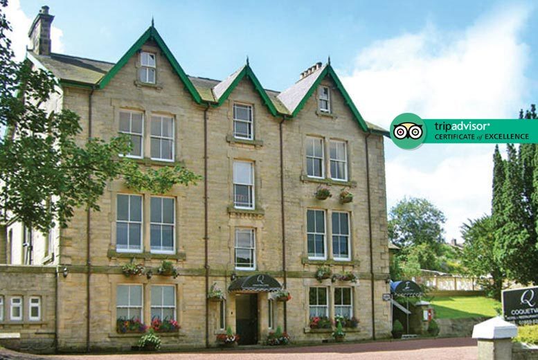 £89 (at The Coquetvale Hotel) for an elegant Northumberland retreat for two with afternoon tea, breakfast and bottle of Prosecco on arrival, or £129 for two nights - save up to 50%
