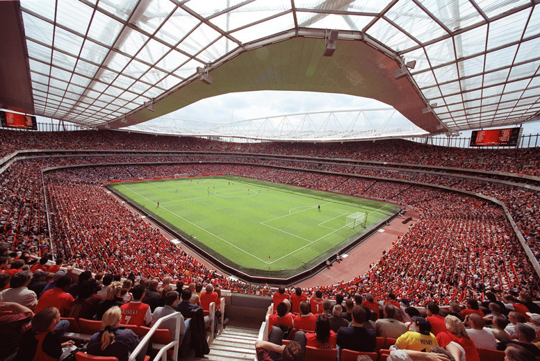 From £89pp (from OMGhotels.com) for a 4* overnight London stay with breakfast and Arsenal Emirates Stadium Tour