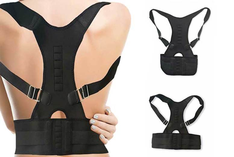 £6.98 instead of £16.99 (from Avant Garde) for an adjustable back support –save 59%