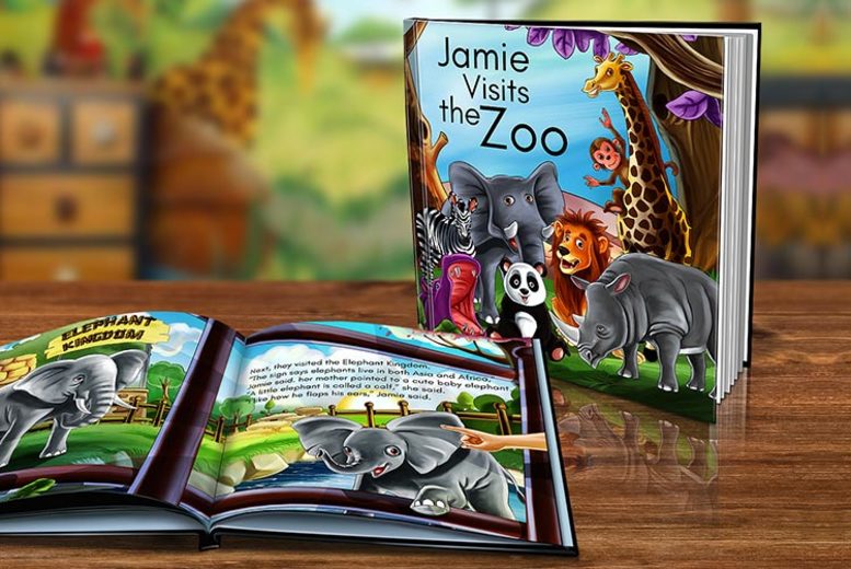 €5.99 instead of €18.74 (from Dinkleboo) for a softback kids’ personalised storybook, or €8.99 for a hardback book - choose between boy's and girl's options and save up to 68%