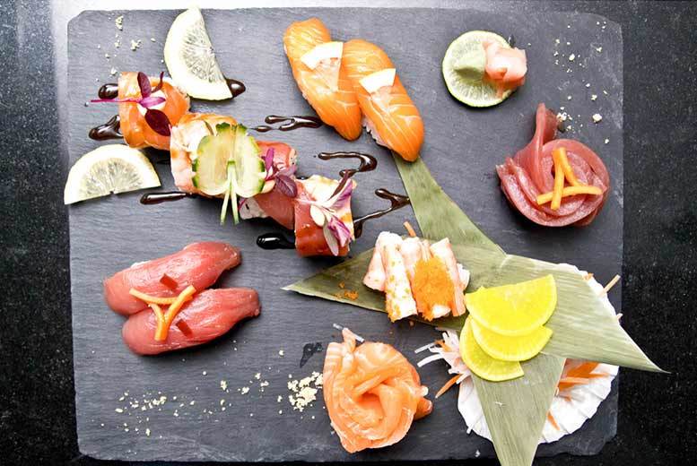 £28 instead of up to £52 for a sushi and sashimi meal for two people with a cocktail each at OKO within Nuvo Bar, Birmingham - save up to 46%