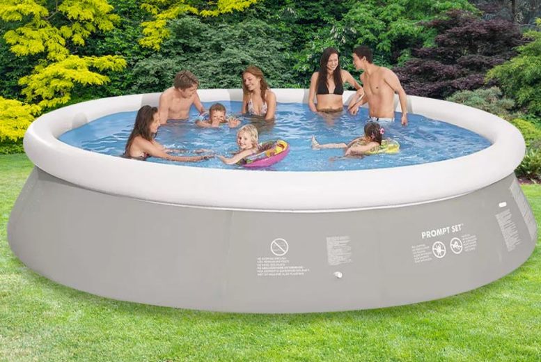 £109 instead of £285 (from VidaXL) for a Jilong round inflatable swimming pool - save 62%