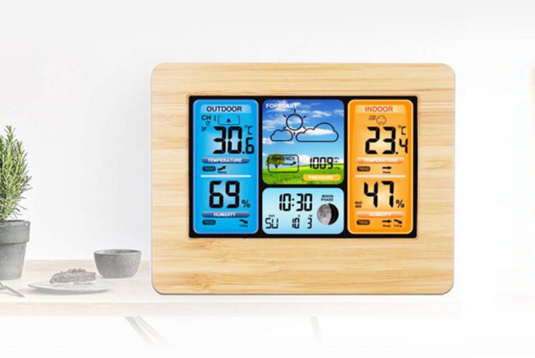 €34.99 instead of €80.99 (from BacktoGoo) for a multi-function weather station with wireless outdoor sensor - save 57%
