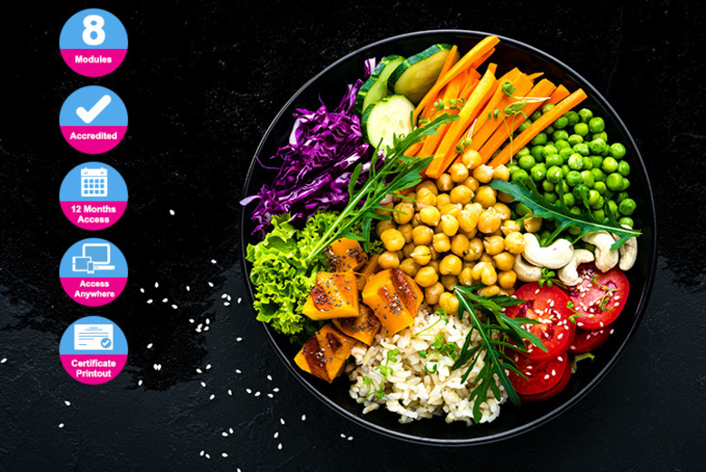 €14 instead of €109.37 (from Trendimi) for an accredited vegan cooking course - save 87%