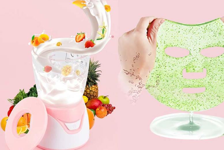 €29.99 instead of €96.92 (from Magic Trend) for an all natural fruit & vegetable face mask maker - save 74%