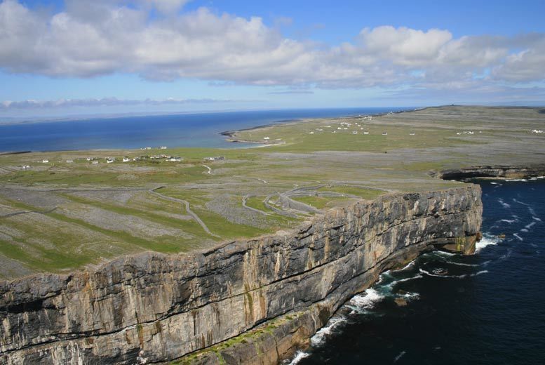 From €149 (at Aran Islands Hotel) for a two-night stay for two people in a double room or Chalet with breakfast, main course, Dun Aengus Fort entry - save up to 53%