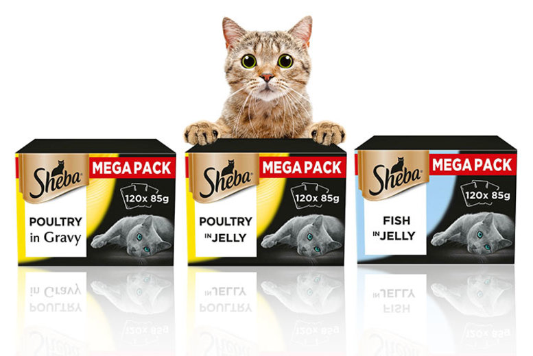 From £32.98 instead of £42.01 for a Sheba ® flakes & slices collection - save up to 29%