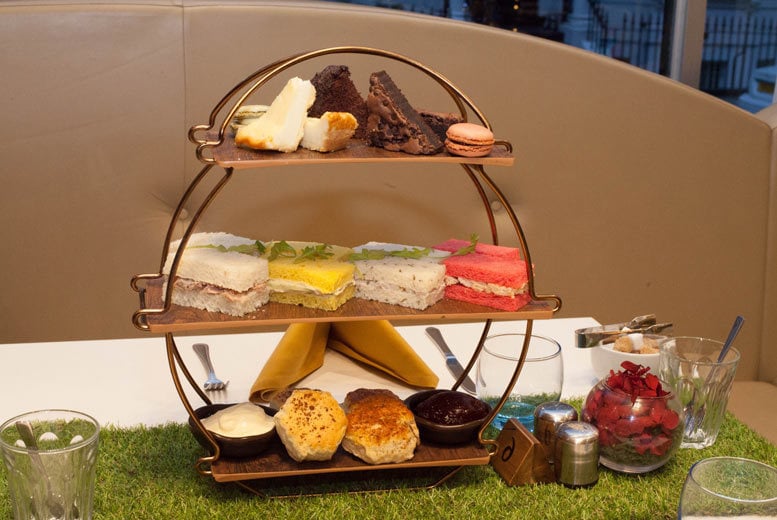 £24 instead of £48 for an afternoon tea for two and a glass of Prosecco each at Olives Bar & Grill within the 4* Park Grand Kensington - save 50%