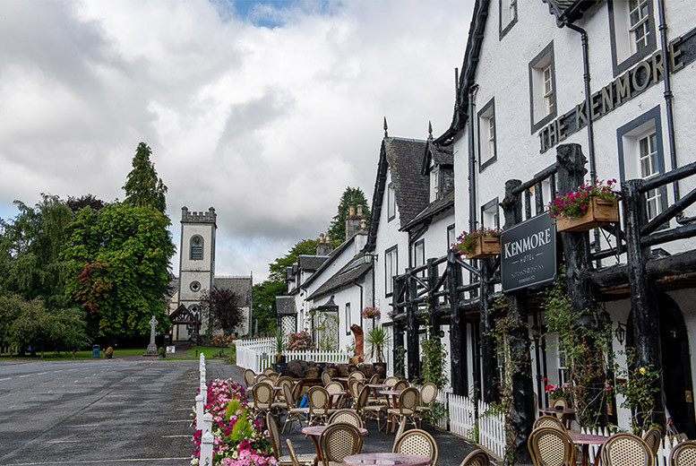 £59 (at The Kenmore Hotel) for an overnight Loch Tay stay for two people with breakfast and a late check out, £99 to include a £25pp dining credit, or £149 for a two-night stay - save up to 59%