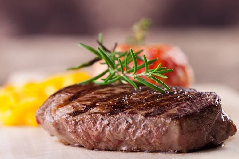 £29 for a fillet steak dining including sides for two people with a small glass of house wine or a bottle of beer each or £57 for four people at Ingram Wynd, Glasgow - save up to a scrumptious 44%