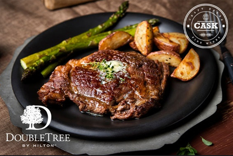 £25 for a £50 voucher to spend on food and drinks for two people, £50 for a £100 voucher, or £100 for £200 voucher at Brisket Restaurant in DoubleTree by Hilton Glasgow Central - save up to 50%