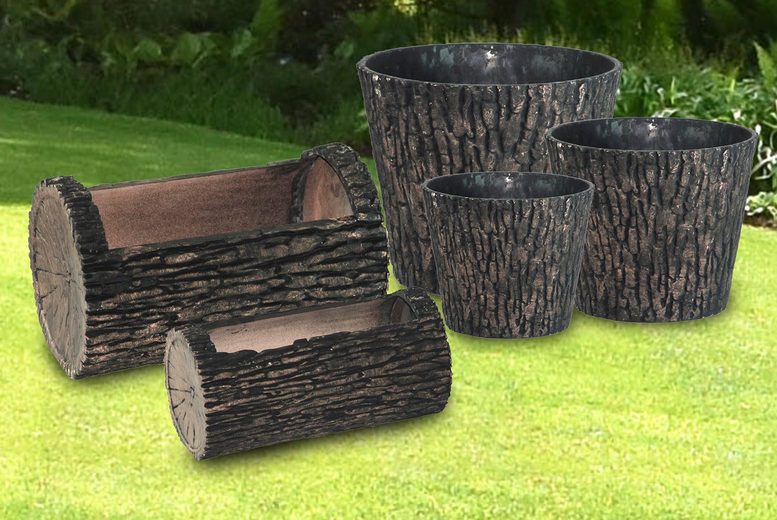 £12.99 instead of £27.99 (from Anything 4 Home) for a set of two small wood-effect planters, £16 for medium or £24 for large, or £19.99 for a two-piece wood-effect trough set - save up to 54%