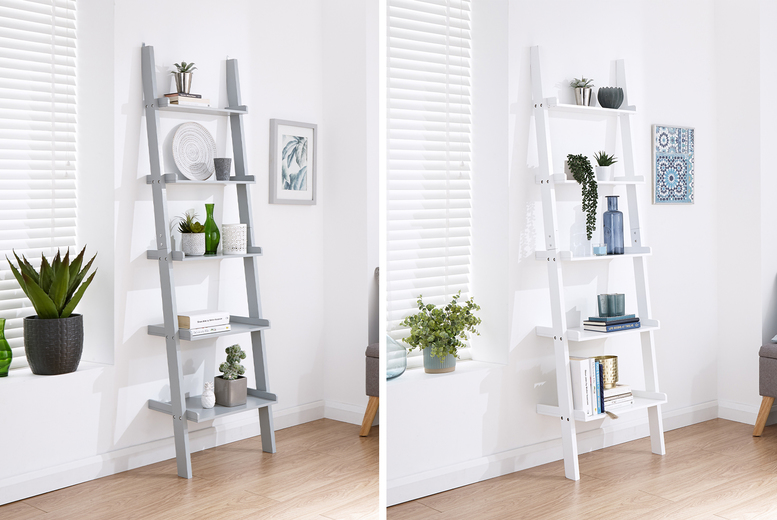 £39 instead of £90 for a five-tier ladder-style wall rack - save 57%