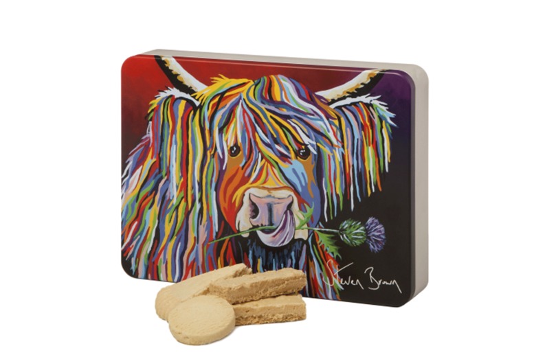 deans shortbread steven brown tins