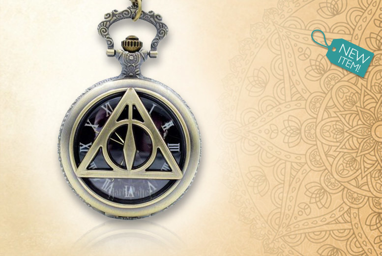 €12.99 instead of €33.08 (from Styled By) for a Harry Potter-inspired vintage-style pocket watch - save 61%
