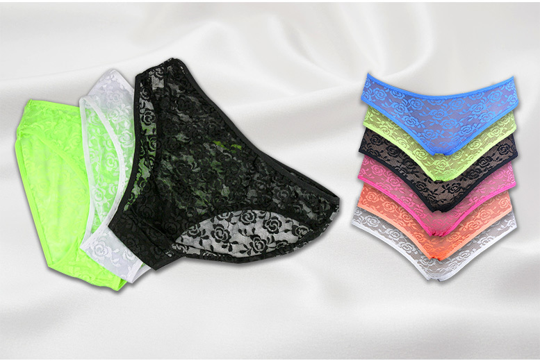 €6.99 instead of €13.69 (from Trifolium) for three pairs of lingerie pantie knickers, or €11.99 for six - save up to 49%