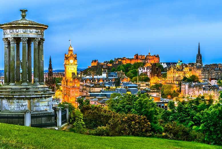 From €89pp (from Bargain Late Holidays) for a two-night Edinburgh stay with flights, from €139pp for a three-night stay - save up to 46%