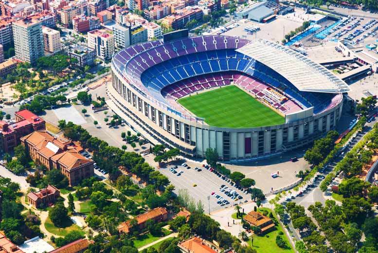 From €149pp (from WorldChoice Sports) for a two-night Barcelona stay with FC Barcelona match ticket, or from €239pp for a Madrid stay with Real Madrid match tickets