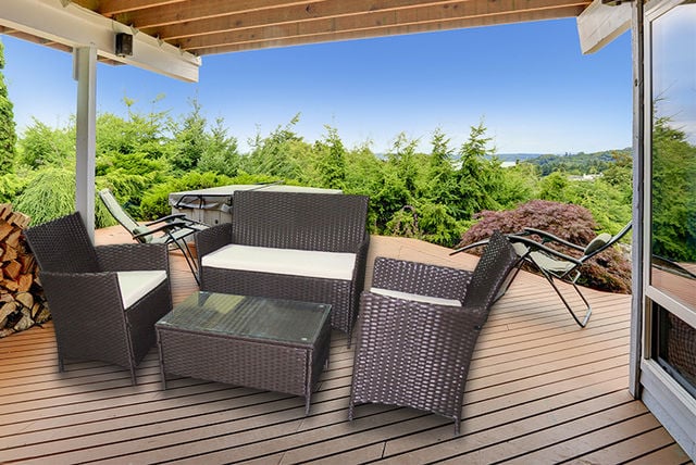 Rattan Garden Furniture Groupon 4pc rattan furniture set Rattan Garden Furniture Groupon 4pc rattan furniture set