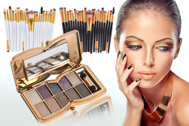 €7 instead of €75.08 (from Forever Cosmetics) for a 20-piece eye makeup brush set and 10-colour eye shadow palette - save 91%