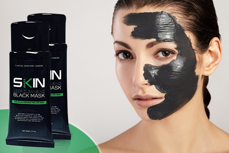 €7.99 instead of €67.45 (from Forever Cosmetics) for two 50ml tubes of Skinapeel deep cleansing blackhead peel-off mask - save 88%