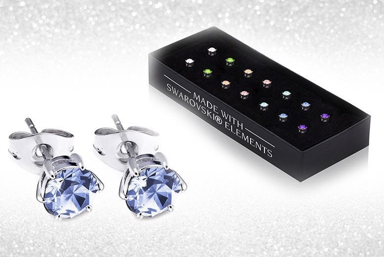 €11 instead of €114.72 (from Lily Spencer London) for a set of seven crystal earrings - save 90%