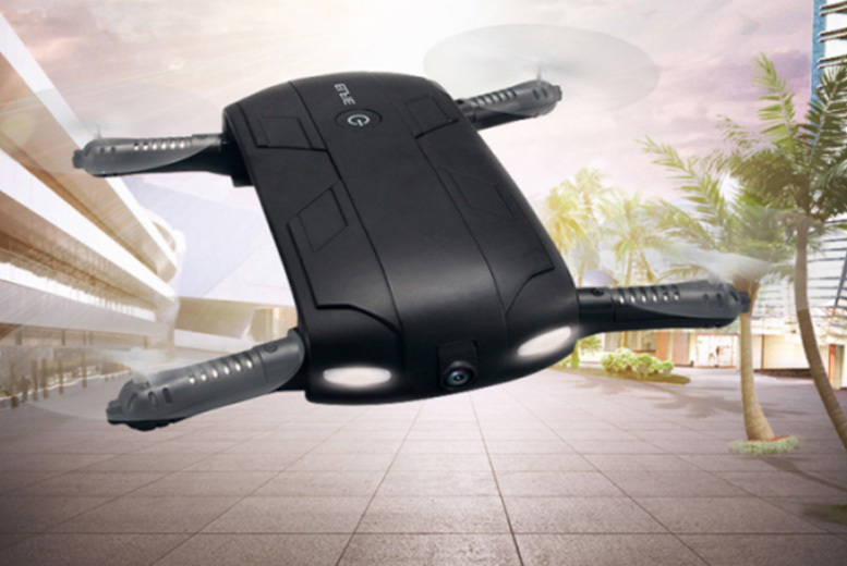 €35 instead of €217.90 (from TY Direct) for a Wi-Fi HD camera G-sensor altitude hold mini selfie drone - save 84%