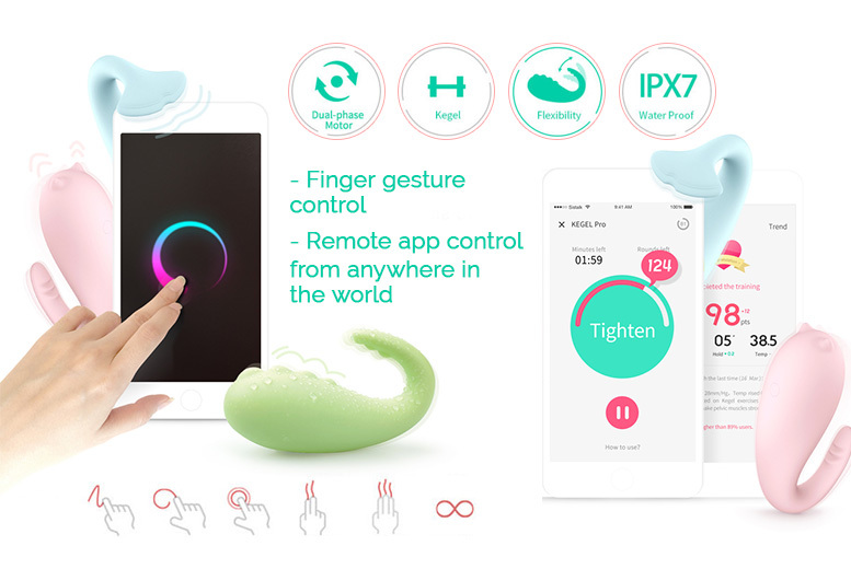 €22.99 instead of €161.04 (from Charles Oscar) for an ultra-advanced smart vibe with remote app control - save 86%