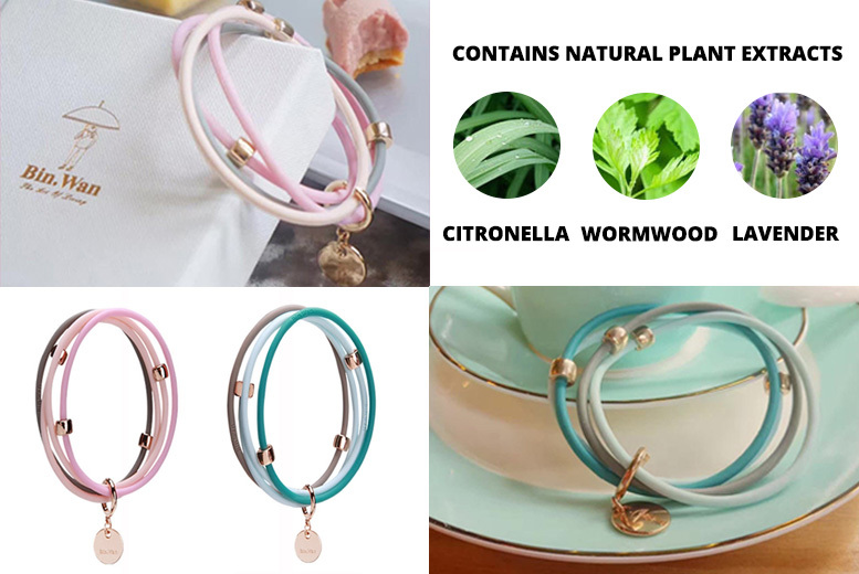 €9.99 instead of €19.35 (from Charles Oscar) for a mosquito repellent bracelet - save 48%