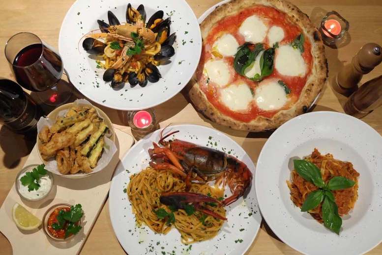 £19 instead of £61 for a three-course meal a glass of wine each for two people at LENA'S, Clapham - save 69%