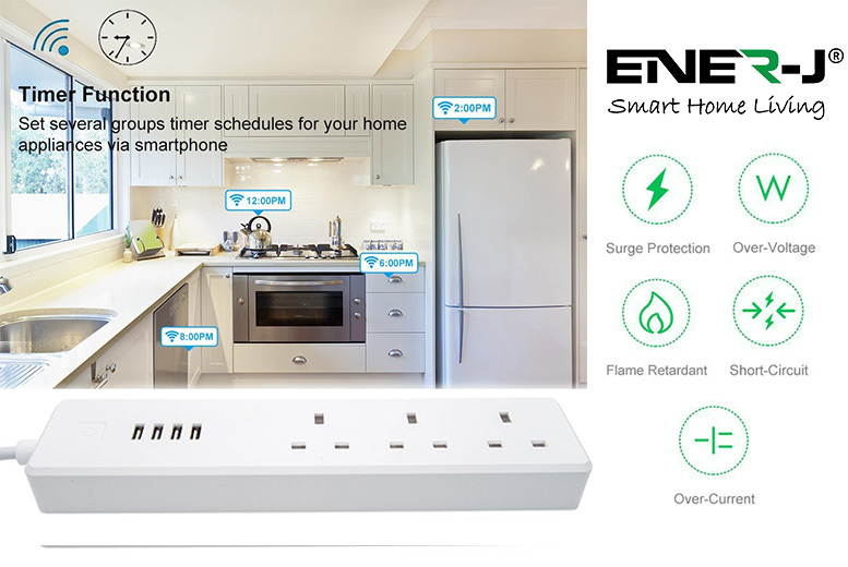 €29.99 instead of €53.81 (from Ener-J) for a Wi-Fi power strip extension box - save 44%