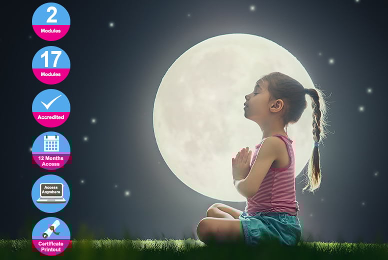 €14 (from Kew Training) for accredited courses in mindfulness for children or mindfulness in schools, or €19 for both courses - save up to 88%
