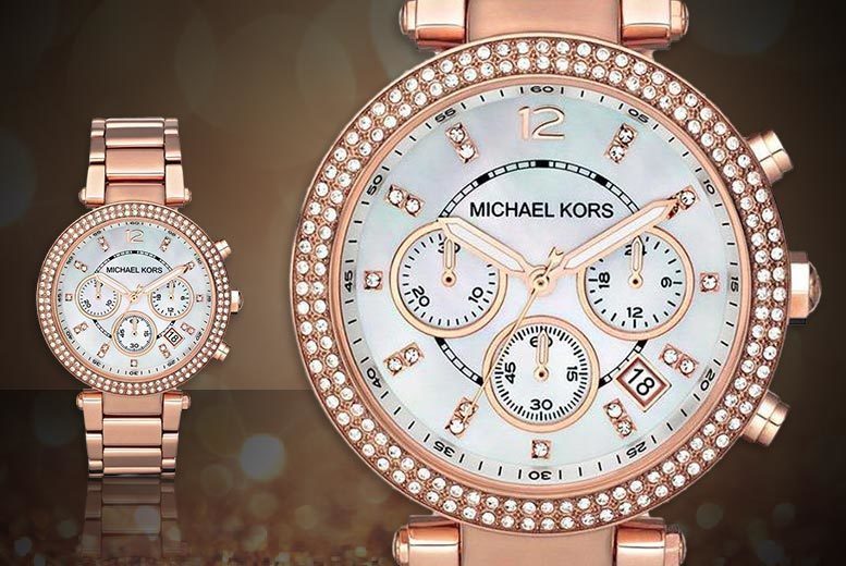 €119 instead of €310.78 (from Hip Watches) for ladies' Michael Kors MK5491 Parker watch - save 62%