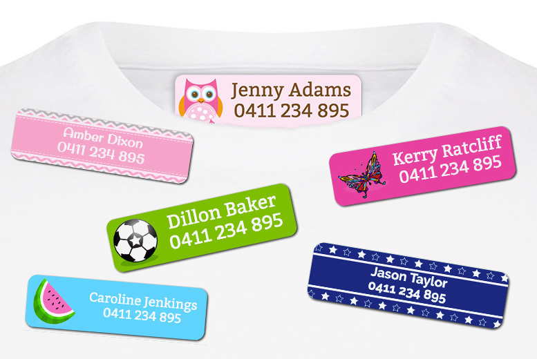 €5.99 instead of €22.49 (from dinkleboo) for a pack of 44 iron-on name labels - save 73%