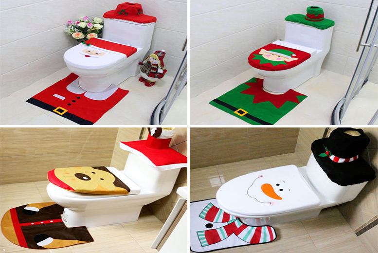 €6.99 instead of €22.47 (from The Electronic Store) for a Christmas toilet seat cover - save 69%