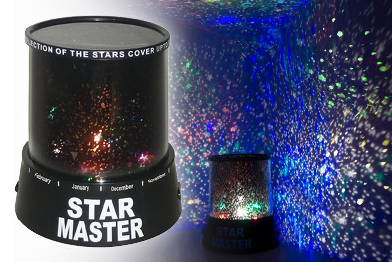 £4.99 instead of £11 (from Vivo Mounts) for a Star Master star light projector – save 55%