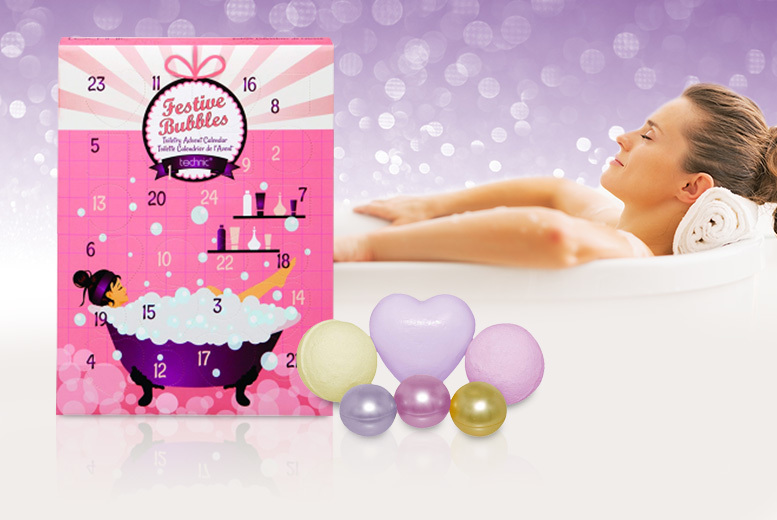 €12.99 instead of €22.78 (from Gift Right) for a Technic Festive bubbles toiletry advent calendar - save 43%